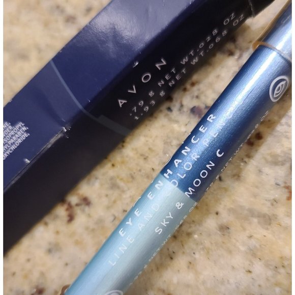 New! Avon Eye Enhancer Line and Color Pencil - Sky & Moon - Picture 7 of 8